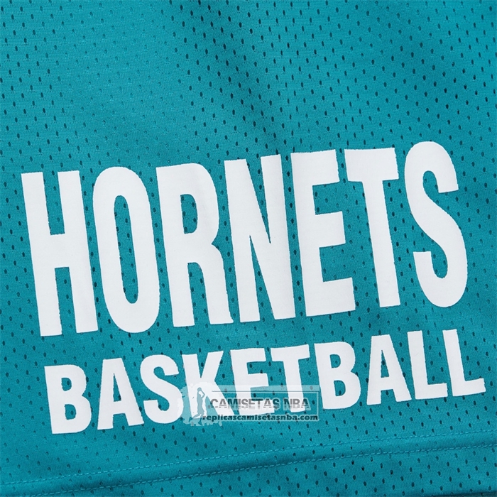 Pantalone Charlotte Hornets Mitchell & Ness Hardwood Classics Verde